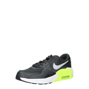 Nike Sportswear Tenisky 'Air Max Excee'  čierna / biela / tmavosivá / neónovo žltá