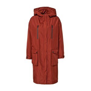 Trendyol Prechodný kabát  hrdzavo červená