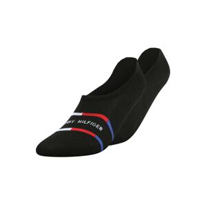 Tommy Hilfiger Underwear Ťapky  čierna / biela / červená / námornícka modrá