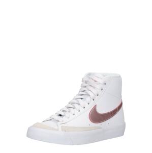 Nike Sportswear Tenisky 'Blazer Mid '77'  biela / ružové zlato / béžová