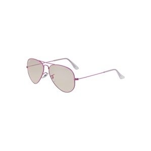 Ray-Ban Slnečné okuliare 'Aviator'  fialová / ružová