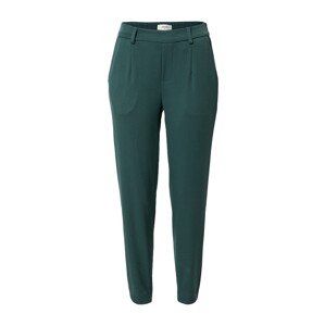 OBJECT Plisované nohavice 'LISA'  smaragdová