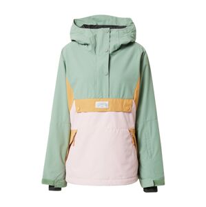 BILLABONG Outdoorová bunda  ružová / zelená / oranžová