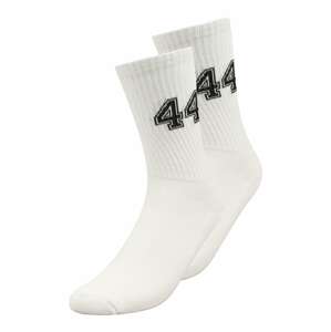 VIERVIER Ponožky 'Eda'  čierna / biela
