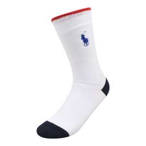 Polo Ralph Lauren Ponožky  biela / červená / námornícka modrá