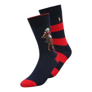 Polo Ralph Lauren Ponožky  červená / námornícka modrá / žltá