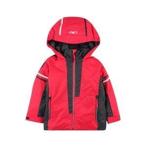 CMP Outdoorová bunda  červená / biela / antracitová