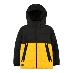 ICEPEAK Outdoorová bunda 'Krefeld'  žltá / čierna