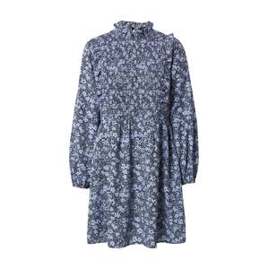 NEW LOOK Košeľové šaty 'TIANA'  dymovo modrá / čierna