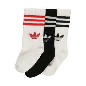 ADIDAS ORIGINALS Ponožky  biela / čierna / červená