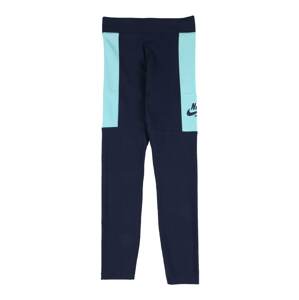 Nike Sportswear Legíny  námornícka modrá / tyrkysová