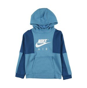 Nike Sportswear Mikina  modrá / tmavomodrá / biela / oranžová