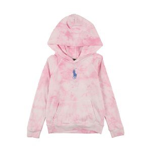 Polo Ralph Lauren Sweatshirt  modrosivá / pastelovo ružová / svetloružová