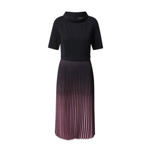 Vera Mont Kokteilové šaty  čierna / fialová