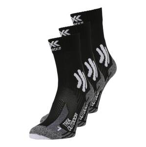 X-SOCKS Športové ponožky  čierna / sivá melírovaná / biela