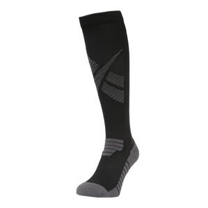 Reebok Sport Športové ponožky  čierna / sivá
