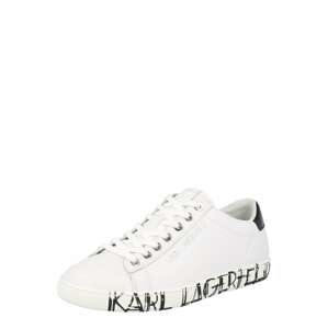 Karl Lagerfeld Nízke tenisky 'KUPSOLE II'  biela / čierna