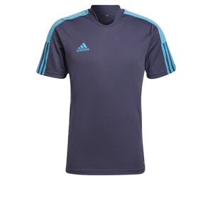 ADIDAS PERFORMANCE Funkčné tričko 'Tiro'  námornícka modrá / nebesky modrá