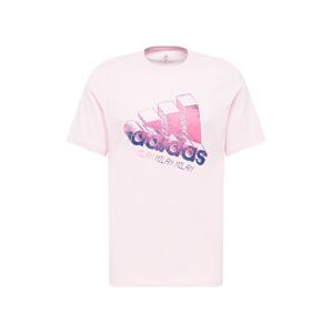 ADIDAS PERFORMANCE Funkčné tričko 'Milan'  svetloružová / ružová / tmavofialová