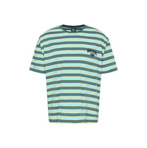 BDG Urban Outfitters Tričko  námornícka modrá / svetložltá / smaragdová / mätová