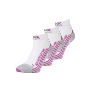 X-SOCKS Športové ponožky  biela / ružová / sivá melírovaná