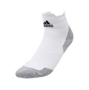 ADIDAS PERFORMANCE Športové ponožky  biela / sivá melírovaná / čierna