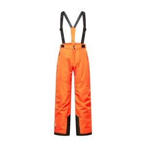 Whistler Outdoorové nohavice 'Fairfax'  neónovo oranžová / čierna