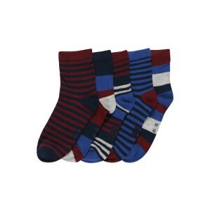 OVS Ponožky  modrá / námornícka modrá / tmavočervená / sivá