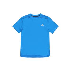 ADIDAS PERFORMANCE Funkčné tričko 'Designed for Sport'  modrá / biela