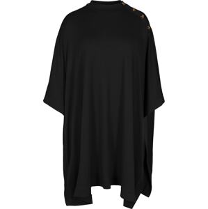 Zizzi Oversize sveter 'Vlucca'  čierna