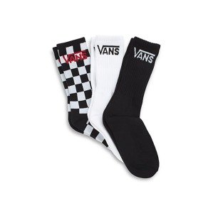 VANS Ponožky 'BY CLASSIC CREW BOYS (1-6)'  červená / čierna / biela