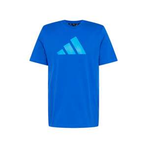 ADIDAS PERFORMANCE Funkčné tričko  modrá / tyrkysová
