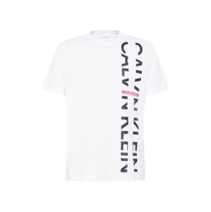 Calvin Klein Tričko  ružová / čierna / biela