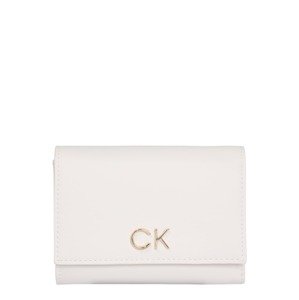 Calvin Klein Peňaženka 'RE-LOCK'  nebielená / zlatá