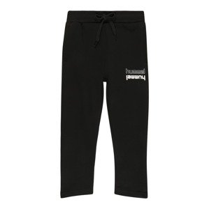 Hummel Športové nohavice 'TRIO'  čierna / biela