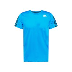ADIDAS PERFORMANCE Funkčné tričko  čierna / biela / nebesky modrá