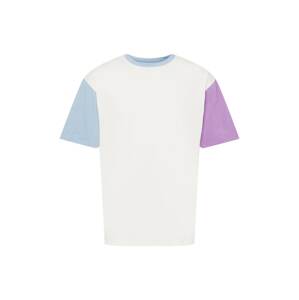 NU-IN Tričko  svetlomodrá / fialová / biela