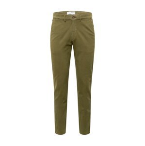 SELECTED HOMME Chino nohavice 'Miles'  olivová