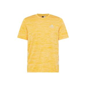 ADIDAS PERFORMANCE Funkčné tričko  oranžová / sivá