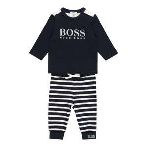 BOSS Kidswear Set  biela / námornícka modrá