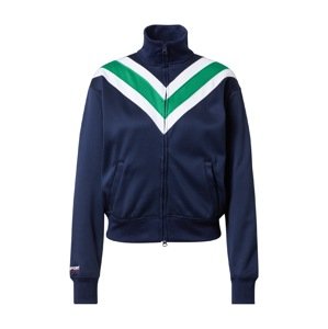 Polo Ralph Lauren Tepláková bunda  námornícka modrá / biela / zelená