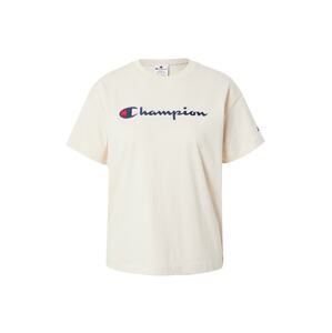 Champion Authentic Athletic Apparel Tričko  svetložltá / námornícka modrá / biela / červená