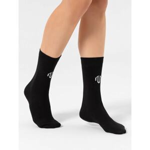 MOROTAI Športové ponožky ' Brand Logo Crew Socks '  čierna