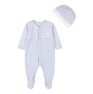 BOSS Kidswear Pyžamo  svetlomodrá / námornícka modrá / biela