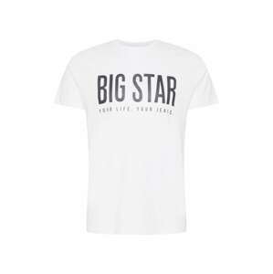 Big Star Tričko 'CIESZBOR'  biela / čierna