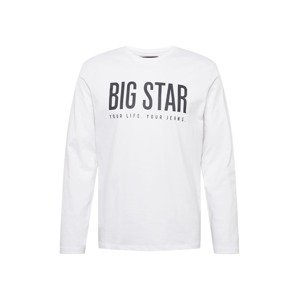 Big Star Tričko 'Falibor'  biela / antracitová