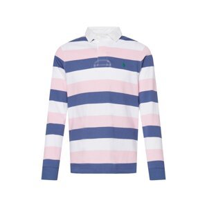 Polo Ralph Lauren Tričko  kráľovská modrá / ružová / biela