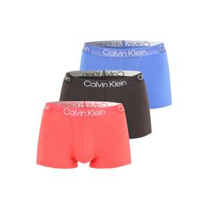 Calvin Klein Underwear Krojové nohavice  čierna / lososová / biela / dymovo modrá