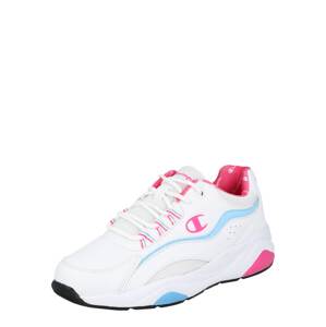 Champion Authentic Athletic Apparel Sneaker 'RECESS'  biela / svetlomodrá / ružová