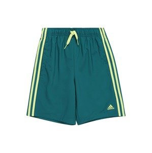 ADIDAS PERFORMANCE Športové nohavice  pastelovo modrá / neónovo zelená